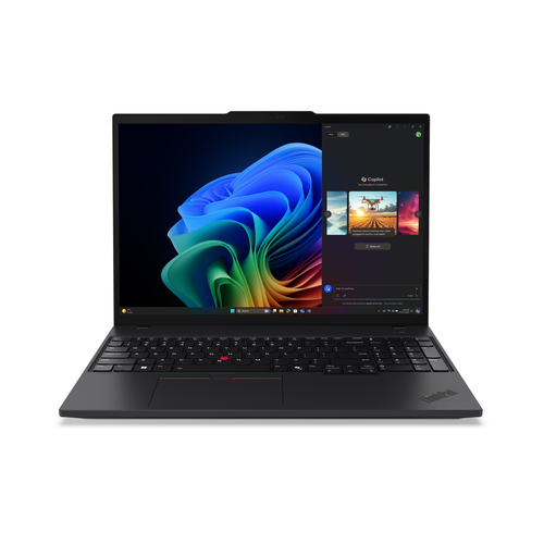 Lenovo ThinkPad T16 Gen 4 (AMD) Copilot+ PC AMD Ryzen AI 5 PRO 340 Laptop 40.6 cm (16") WUXGA 16 GB DDR5-SDRAM 512 GB SSD Wi-Fi 7 (802.11be) Windows 11 Pro Belgian Black
