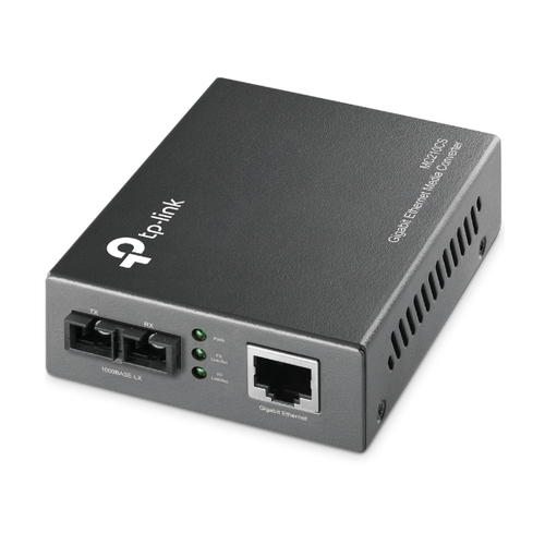 RJ45 to single-mode SC fiber Converter