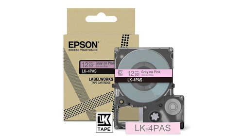 Epson LK-4PAS Grey, Pink