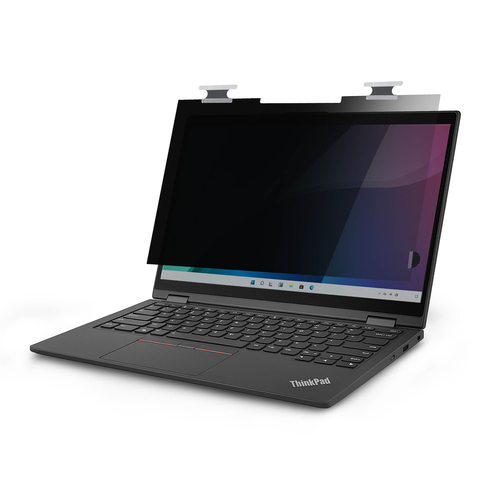 StarTech.com Filtre de Confidentialité Lumineux Lenovo X13 Yoga Gen 4 avec Fonction Tactile, Rabattable, Transmission Lumineuse de 75 %, Filtre de Confidentialité Antireflet, Angle de Vision de +/- 30 Degrés