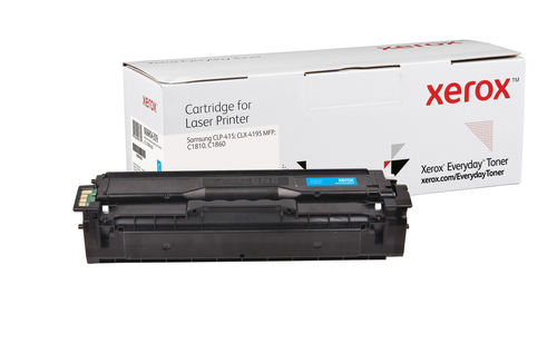 Everyday ™ Cyan Toner by Xerox compatible with Samsung CLT-C504S, Standard capacity