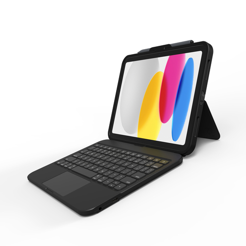 ZAGG Tough Keys-Apple-iPad 10th Gen/A16-Black-UK(B2B Brown Box)