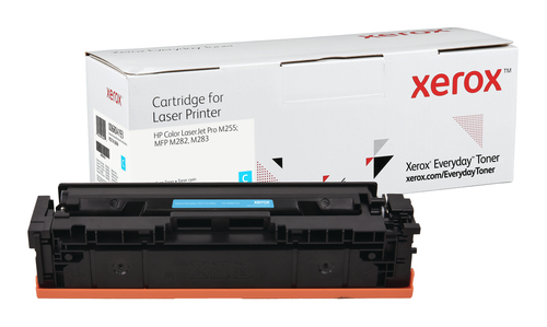 Everyday ™ Cyan Toner by Xerox compatible with HP 207A (W2211A), Standard capacity