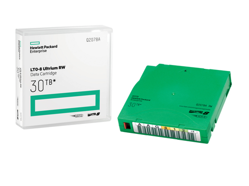 HP Q2078AN support de stockage de secours Bande de données vierge 30 To LTO 1,27 cm