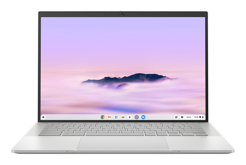 ASUS Chromebook Plus Enterprise CB54 CB5403CMA-QM0917 Intel Core Ultra 7 155U 35.6 cm (14") WQXGA 16 GB LPDDR5x-SDRAM 256 GB SSD Wi-Fi 6E (802.11ax) ChromeOS Belgian Silver