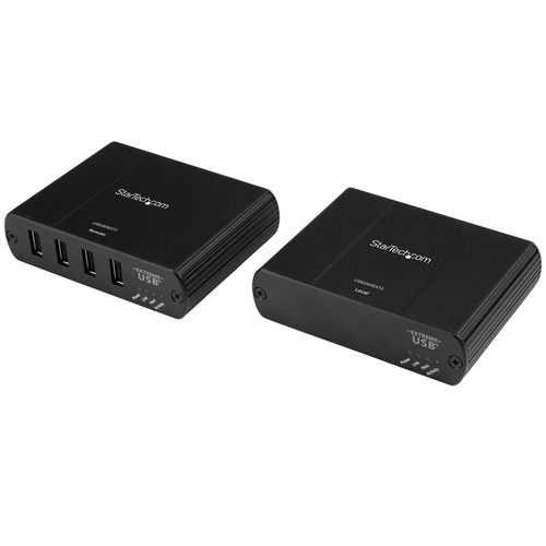 StarTech.com Newer version available USB2004EXT2NA; 4-Port USB Extender - Up to 330 ft (100m) USB 2.0 over Cat5/Cat6 Extender - 480 Mbps USB Over Ethernet Extender