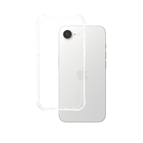 PanzerGlass SAFE. by ® TPU Case Transparent iPhone 17e | 16e coque de protection pour téléphones portables Housse