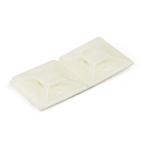 StarTech.com CBMCTM2 support d'attache-câble Blanc Nylon 100 pièce(s)