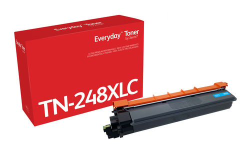 Xerox Everyday™ Cyan Toner by compatible with Brother TN248XLC, High capacity