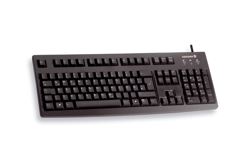 CHERRY G83-6105 toetsenbord Universeel USB QWERTZ Duits Zwart