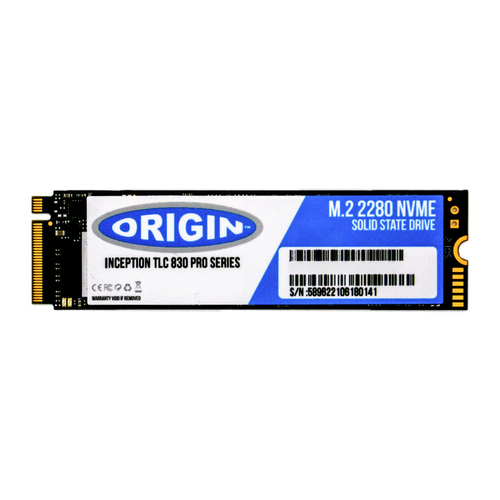Origin Storage 1D0H6AA-OS disque SSD 256 Go M.2 PCI Express 3.0 NVMe 3D TLC