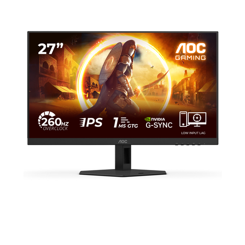 AOC G4 27G4ZRE écran plat de PC 68,6 cm (27") 1920 x 1080 pixels Full HD LED Noir, Rouge