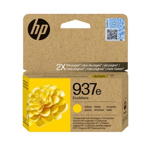 HP 937e EvoMore originele gele inktcartridge