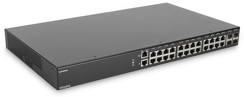 Lenovo CE0128TB Managed L2/L3 Gigabit Ethernet (10/100/1000) Power over Ethernet (PoE) 1U Black