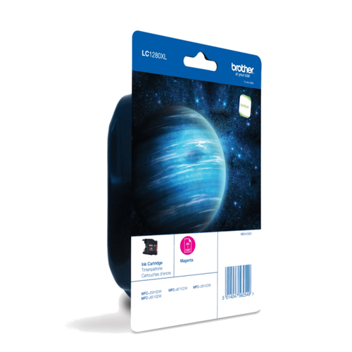Brother LC1280XLMBP ink cartridge 1 pc(s) Original High (XL) Yield Magenta