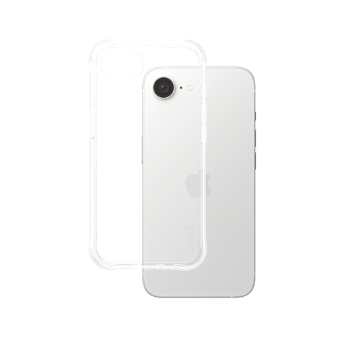 PanzerGlass CARE™ by ® Samba Case Transparent iPhone 17e | 16e mobiele telefoon behuizingen Hoes Transparant