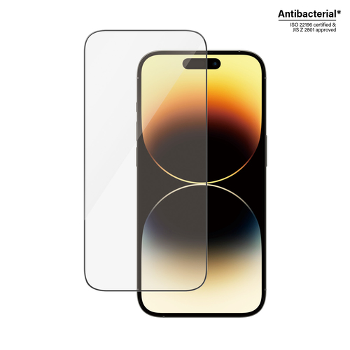 PanzerGlass ® Screen Protector iPhone 14 Pro | Ultra-Wide Fit w. EasyAligner Doorzichtige schermbeschermer Apple 1 stuk(s)