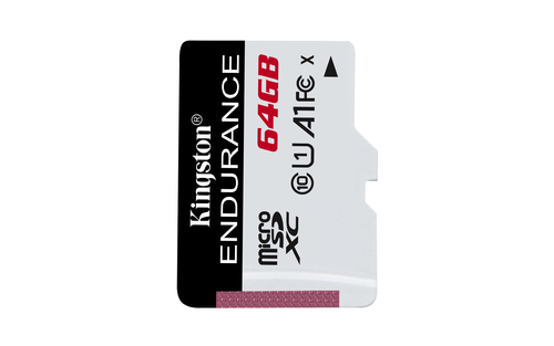 Kingston Technology High Endurance 64 GB MicroSD UHS-I Klasse 10 Kingston Technology High Endurance 64 GB MicroSD UHS-I Klasse 10
