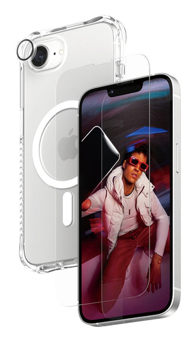 PanzerGlass CRNCHFUG29845 scherm- & rugbeschermer voor mobiele telefoons Achterkant/schermbeschermer Apple 1 stuk(s)
