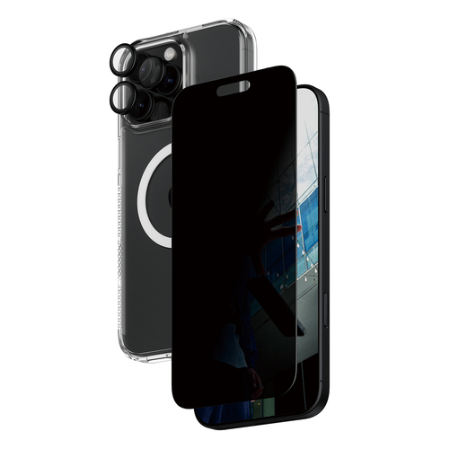 PanzerGlass ® 3-in-1 Privacy Protection Bundle iPhone 16 Pro Max Clear screen protector Apple 1 pc(s)