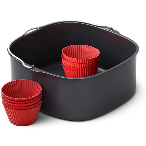 Philips Accessoire pour Airfryer HD9957/00 Kit cuisson, format XXL