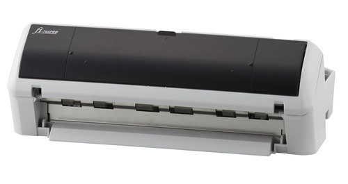 Post-scanning doc imprinter