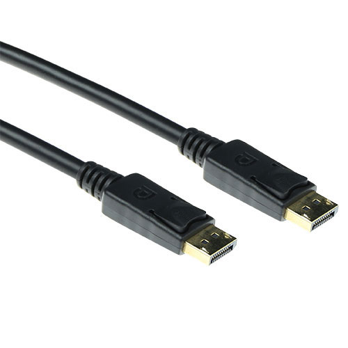 ACT 5 metre DisplayPort cable male - male, power pin 20 not connected