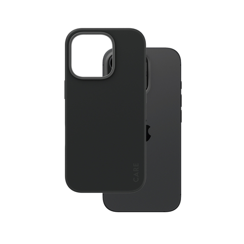 PanzerGlass CARE™ by ® Case Black w. MagSafe iPhone 16 Pro mobiele telefoon behuizingen Hoes Zwart