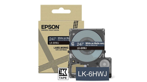 Epson LK-6HWJ Navy, White