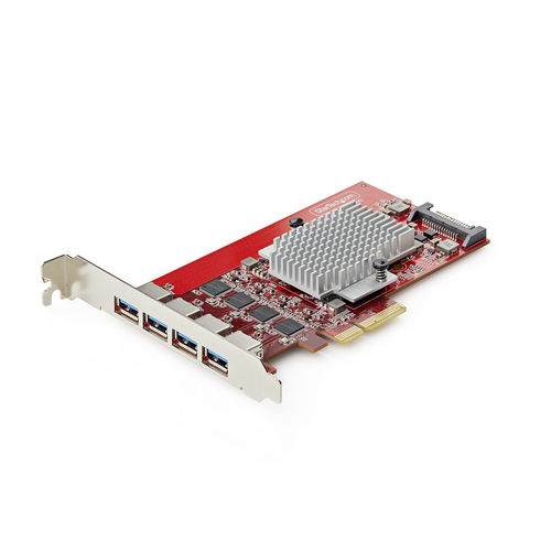 StarTech.com P10Q4A-USB-CARD carte et adaptateur d'interfaces Interne USB 3.2 Gen 2 (3.1 Gen 2)