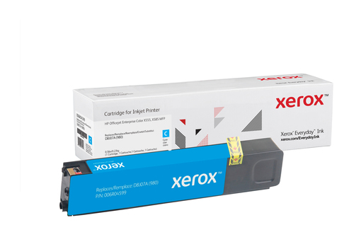 Everyday ™ Cyan Toner by Xerox compatible with HP 980 (D8J07A), Standard capacity