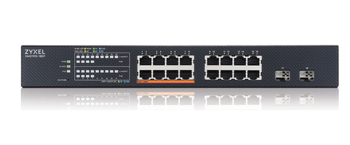 16-Port 2.5GbE 2 SFP+8 x PoE++802.3