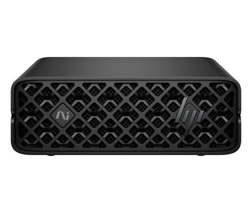 HP CZ9K4ET#UUG workstation GB10 128 GB LPDDR5x-SDRAM 4 TB SSD Linux Mini PC AI Workstation, AI PC Zwart