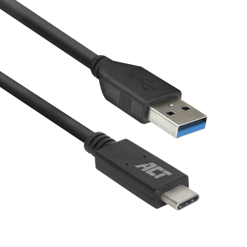 ACT AC7417 USB cable 2 m USB 3.2 Gen 1 (3.1 Gen 1) USB C USB A Black