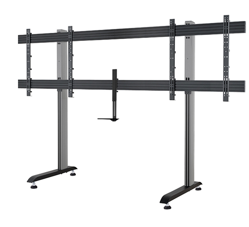 B-Tech SYSTEM X - XXL Twin Screen VC Stand (VESA 1000 x 800)