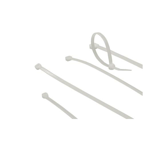 ACT CT1040 cable tie Releasable cable tie Nylon Transparent 100 pc(s)