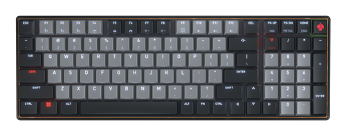 CHERRY KW 550 MX LP keyboard Home/Office USB + Bluetooth QZERTY US English Black