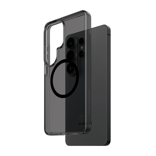 PanzerGlass CARE™ by ® Urban Explorer Case Smokey w. Black Qi Samsung Galaxy S26 Ultra