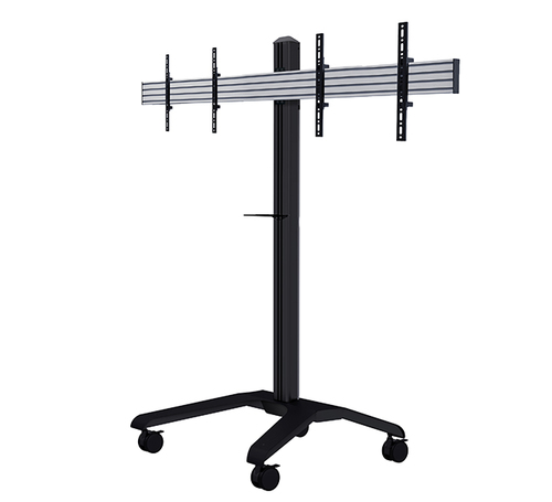 B-Tech Universal Twin Screen VC Trolley (VESA 400)
