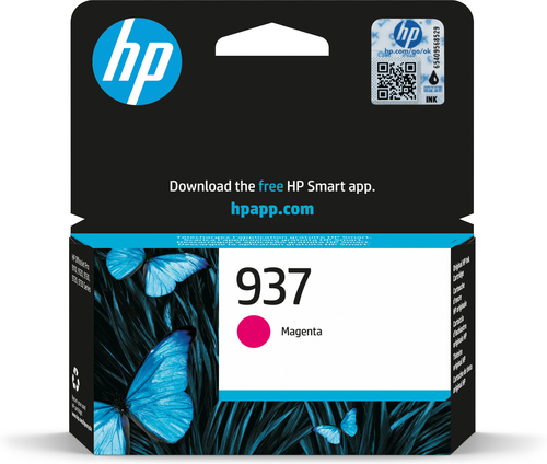 HP Ink/HP 937 Magenta Original Ink Cart