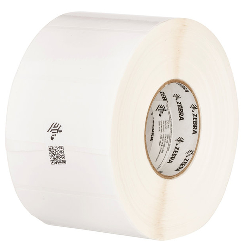 Zebra PolyO 3100T Wit Zelfklevend printerlabel