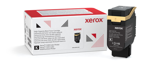 Xerox Genuine ® C320 Color Printer​/​C325 Color Multifunction Printer Black High capacity Toner Cartridge (8000 Pages) - 006R04831