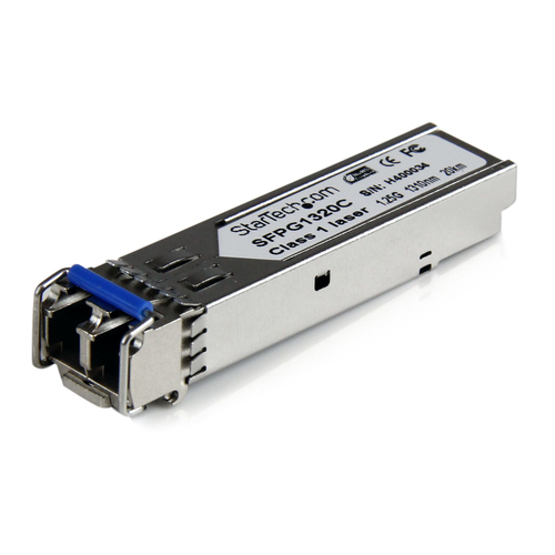 StarTech.com Cisco GLC-LH-SMD Compatible SFP Transceiver Module - 1000BASE-LH~Cisco GLC-LH-SMD Compatible SFP Module - 1000BASE-LH - 1GbE Single Mode Fiber SMF Optic Transceiver - 1GE Gigabit Ethernet SFP - LC 20km - 1310nm - DDM Cisco Firepower, IE2000, IE4000