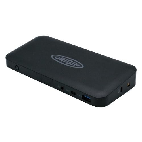 Origin Storage 5TW10AA#ABU-OS station d'accueil USB 3.2 Gen 1 (3.1 Gen 1) Type-C Noir