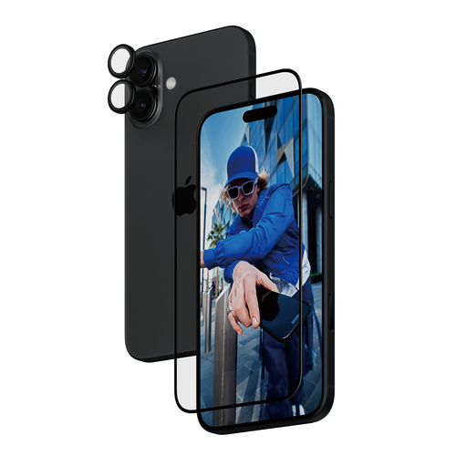 PanzerGlass ® 2-in-1 Bundle iPhone 16 Plus Clear screen protector Apple 1 pc(s)