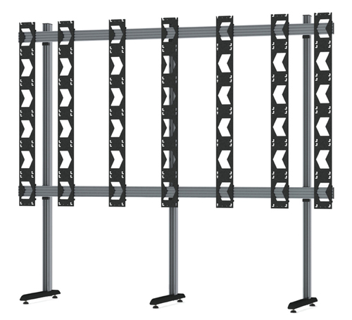 B-Tech SYSTEM X - Floor Stand for Unilumin UpanelS 6x6 DVLED Videowalls