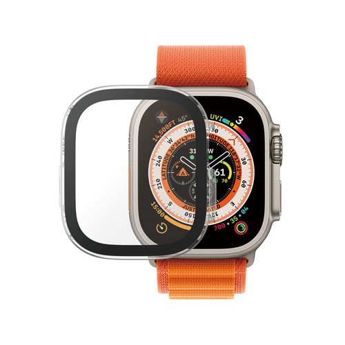 PanzerGlass ® Full Body Transparent w. D3O® Apple Watch Ultra | Ultra 2 | 49mm Clear screen protector 1 pc(s)