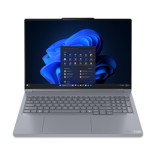 Lenovo ThinkBook 16p G6 ADR AMD Ryzen™ 9 8940HX Laptop 40,6 cm (16") WQXGA 64 GB DDR5-SDRAM 1 TB SSD NVIDIA GeForce RTX 5060 Wi-Fi 7 (802.11be) Windows 11 Pro Belgisch Grijs