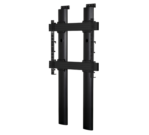 B-Tech MODE-AL - Premium Floor-To-Wall Single Screen Twin Column UC Stand - (VESA 900 x 800) - 2m
