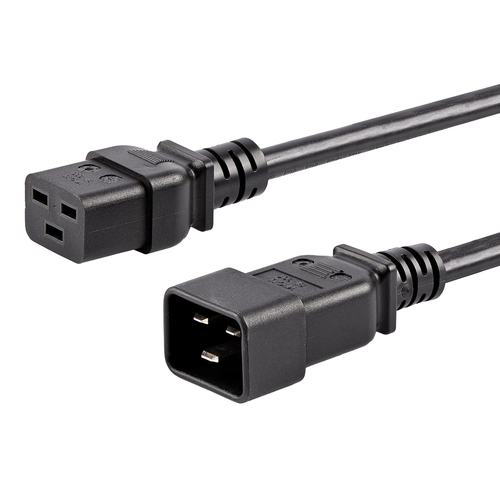 StarTech.com Cordon d'alimentation PC robuste C19 vers C20 de 3 m - 2,5 mm²